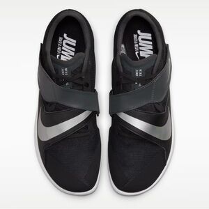 Nike Rival Jump High Jump Track & Field Athletic Spikes Men 8 Women 6.5 Black